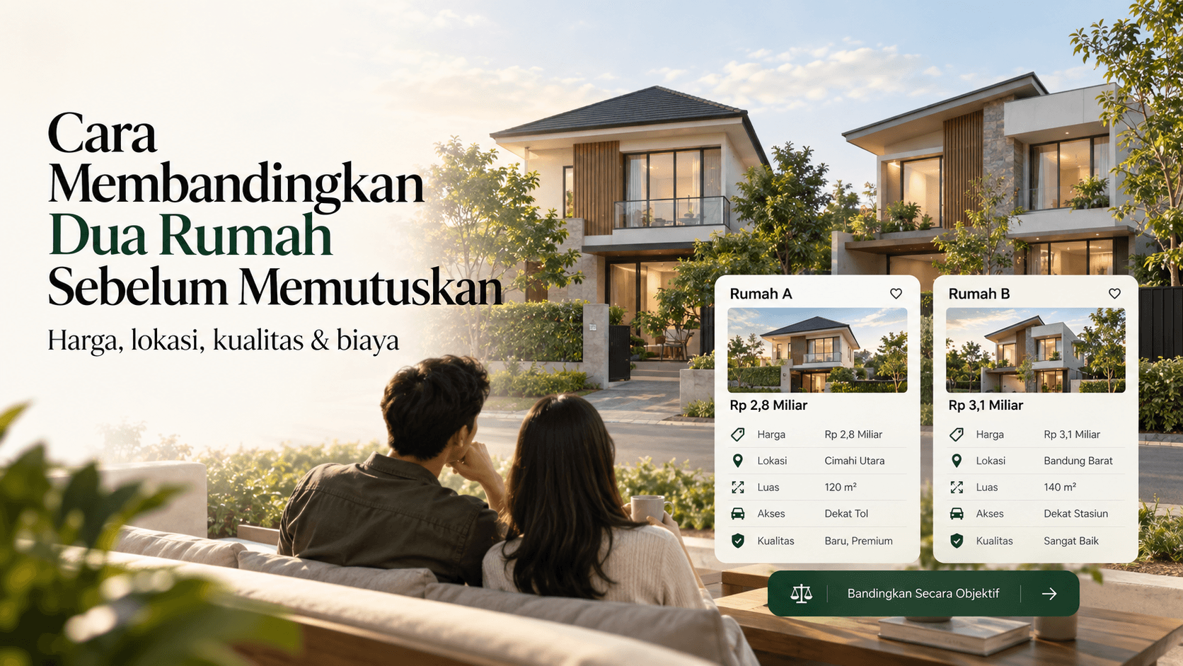 Biaya beli rumah selain DP yang perlu disiapkan pembeli